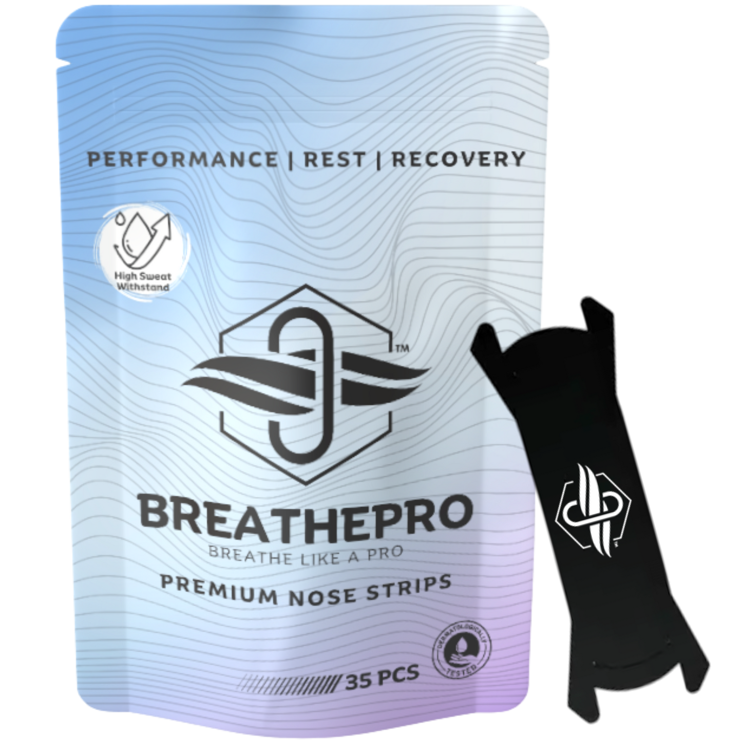 BreathePro™ Premium Athletic Nose Strips 2.0 (35 Counts)