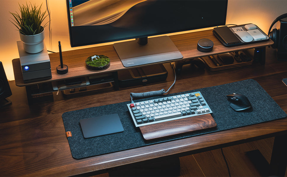 Natural Felt Desk Pad