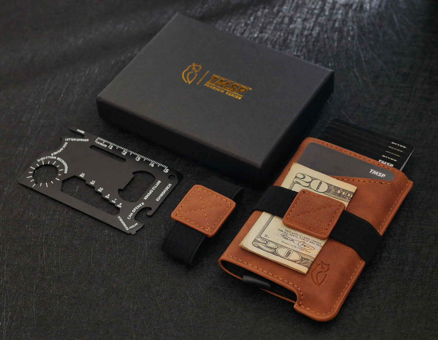Genuine Leather Ejector Wallet (Two)
