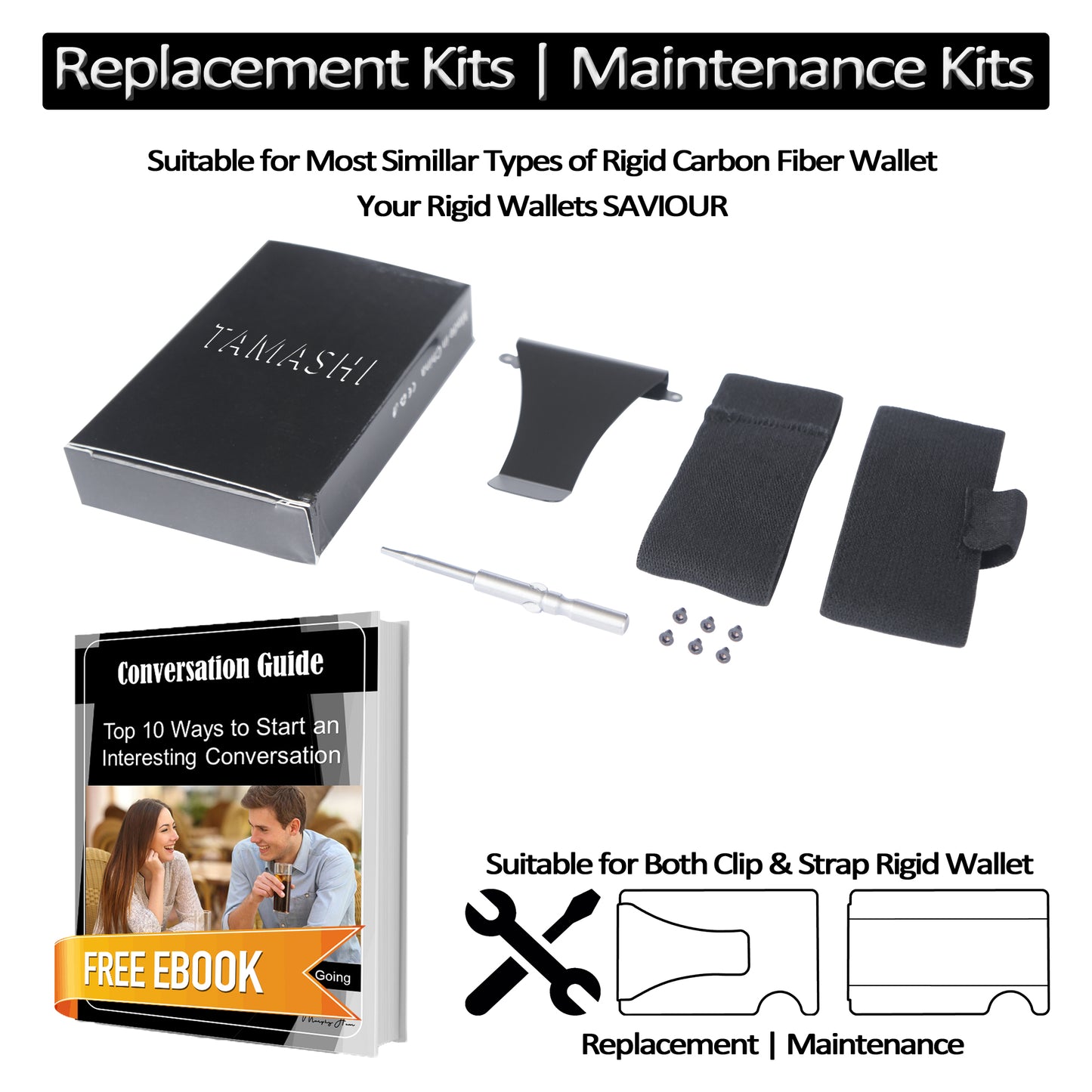 Rigid Wallet Replacement Kit